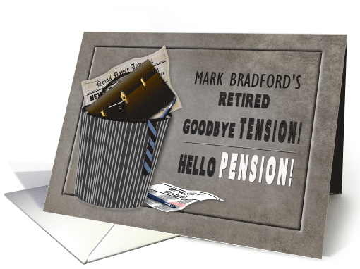 Retirement Invitation -Business Person - Goodbye... (1464238)