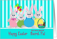Easter - Secret Pal - Family of Bunnies card