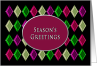 Christmas - Business, Season’s Greetings card
