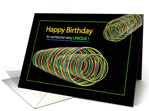 Birthday - someone special/unique, Abstract, Colorful... (1513120)