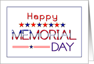 Happy Memorial Day,...