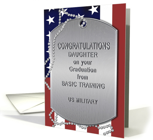 Congratulations, Daughter, Basic Training Graduation,Dog... (1564928)