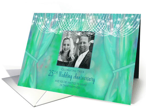 25th Wedding Anniversary Invitation, Female, Photo... (1574772)