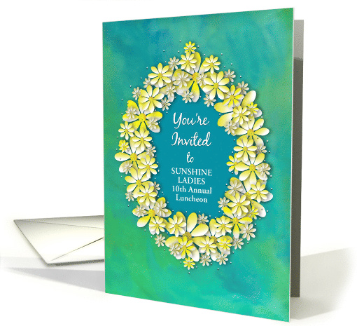 You're Invited, Feminine Graphic Yellow Daisies, Insert... (1592164)