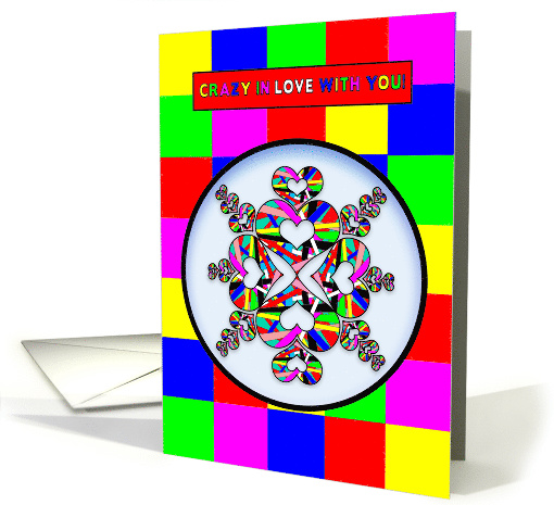 Valentine's Day, Abstract Kaleidosope Pattern, Crazy In... (1595586)