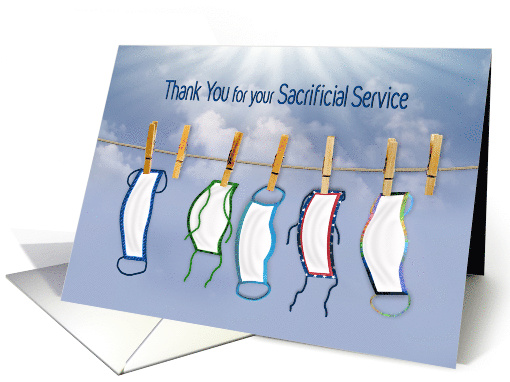 Thank You for Your Service, COVID-19, Clothesline of... (1609154)