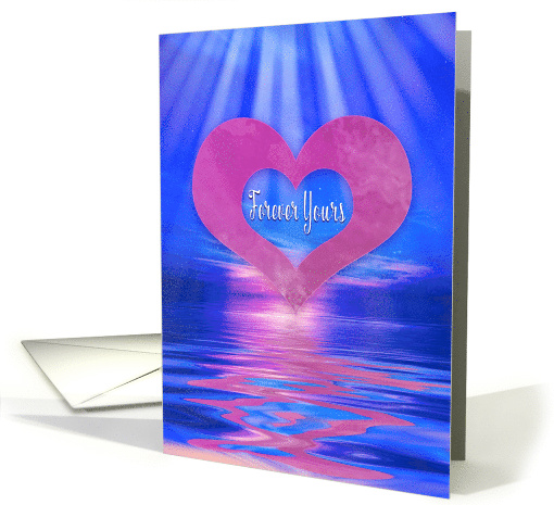 Sweetheart Valentine's Day Forever Yours Blue Skies Pink... (1662598)