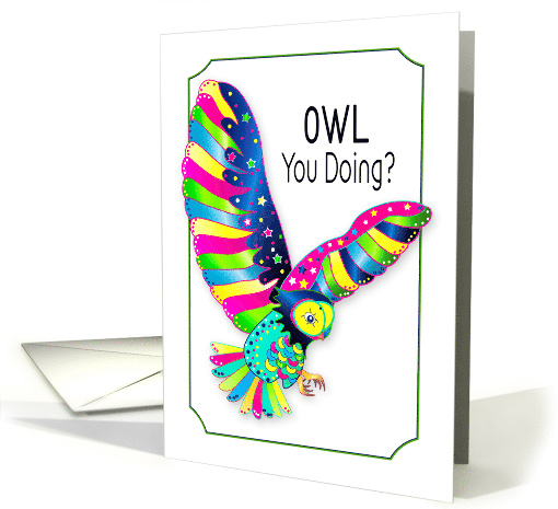 Thinking of You Large Owl Flight Kaleidoscope Collection... (1680670)