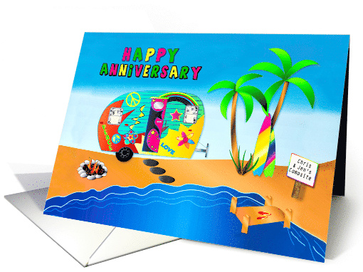 ANNIVERSARY CUSTOM CARD ONLY CHRIS AND JEN card (1688826)