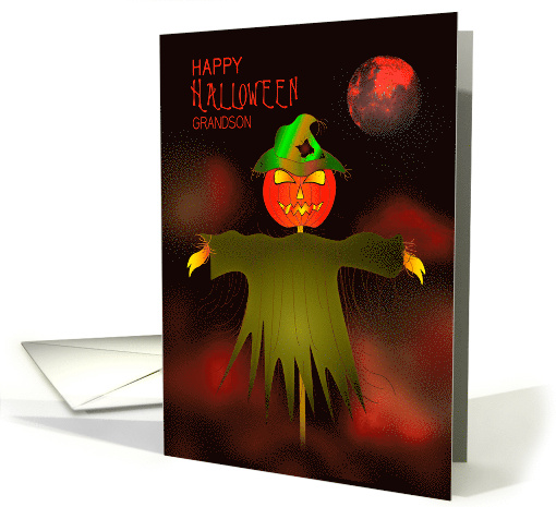Halloween Grandson Scary Jack O Lantern Scarecrow and... (1699546)