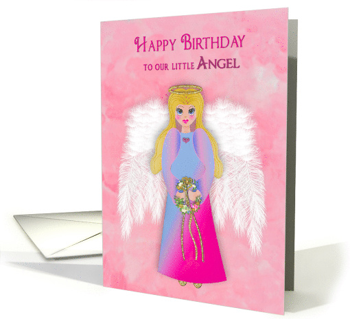 Birthday Our Little Angel Daughter Sweet Angel with Life... (1723654)