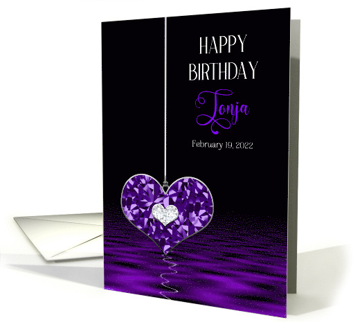 Birthday CUSTOM ONLY TONJA card (1723970)