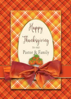 Thanksgiving Pastor...