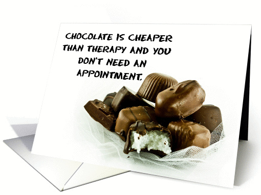 Chocolate Therapy card (339285)