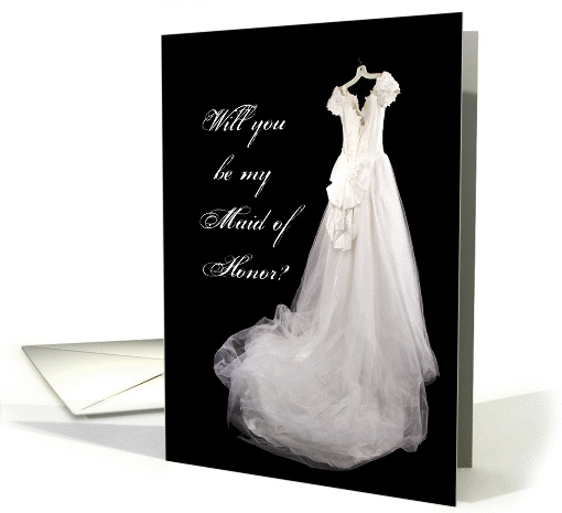 Maid of Honor card (341757)