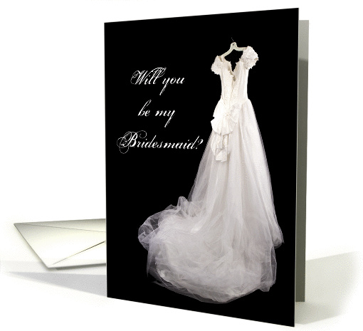 Bridesmaid card (341761)