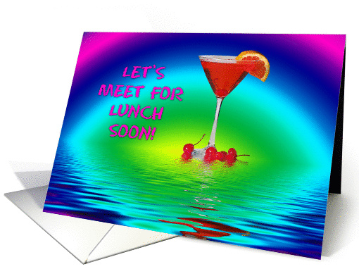 Let's Meet For Lunch card (346849)
