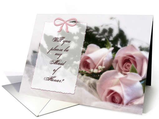 Maid of Honor card (348238)