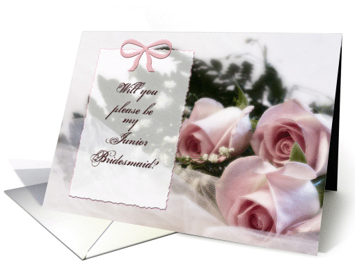 Junior Bridesmaid card (348254)