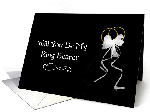 Will You Be My Ring Bearer card (351923)