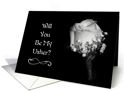 Will You Be My Usher? card (351927)