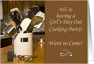 Cooking Girl’s Day Out card