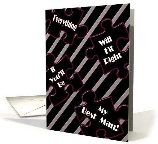 Will You be My Best Man card (354271)