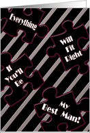 Will You be My Best Man card