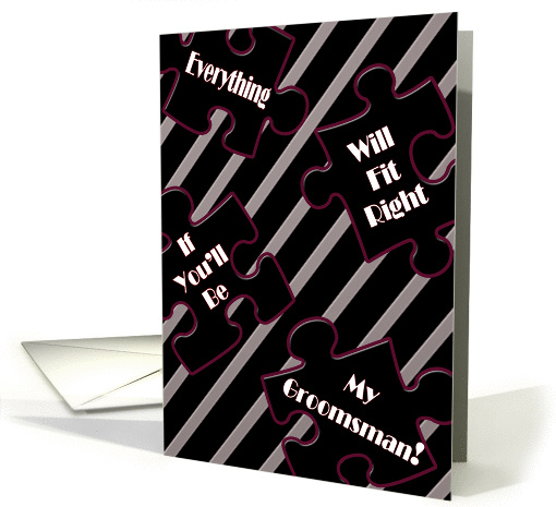 Will You be My Groomsman card (354297)