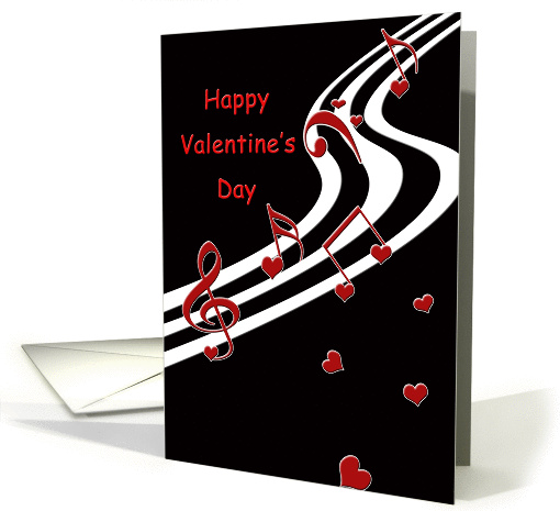 Musical Valentine's Day card (365963)
