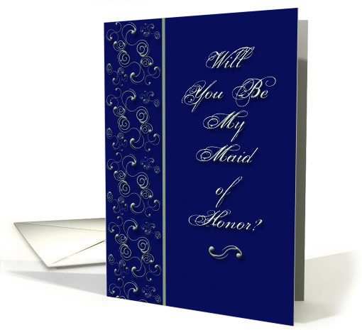 Will You Be My Maid Of Honor? card (366268)