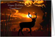 Happy Birthday Sweetheart card