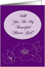 Will You Be My Beautiful Flower Girl card