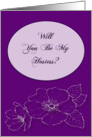 Will You Be My Hostess? card