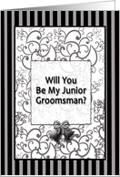 Be My Junior Groomsman card