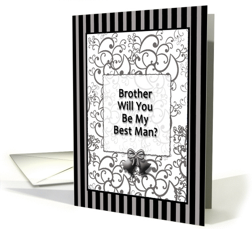 Brother Best Man card (385190)