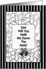 Dad Walk With Me card