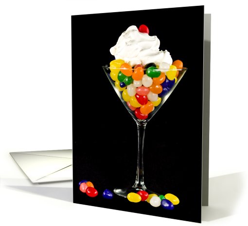 Jelly Bean Sundae card (402448)