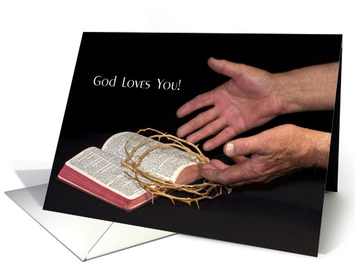 God Loves You! card (407272)