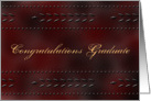 Graduate Congratultions card