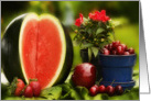 Watermelon N’ Cherries card