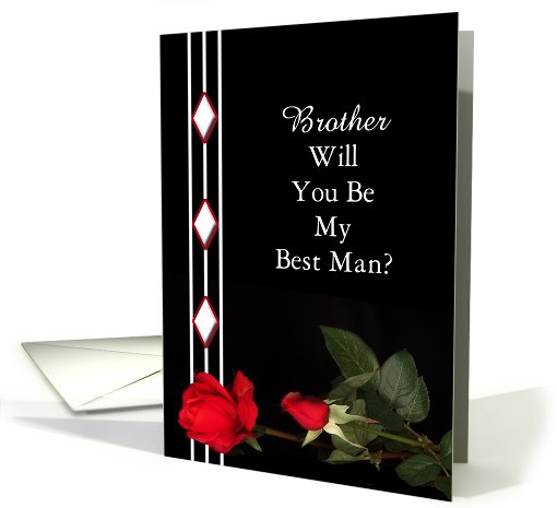 Brother,Will You Be My Best Man? card (460455)