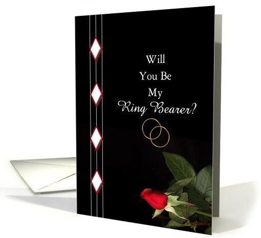 Will You Be My Ring Bearer card (460460)