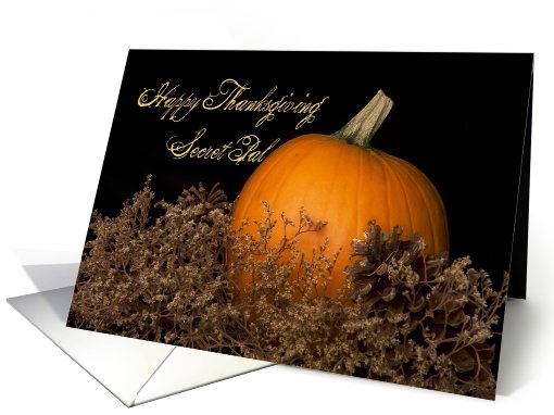 Thanksgiving - Secret Pal card (510590)