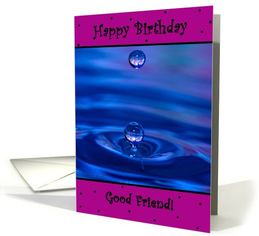 Birthday-Good Friend card (514805)