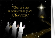 A Savior Is Born