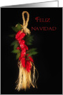 FELIZ NAVIDAD card