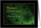 Merry Christmas Pastor card