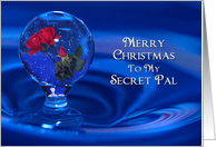 Merry Christmas Secret Pal card