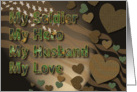 My Hero/Husband/Soldier/Love (Patriotic) card